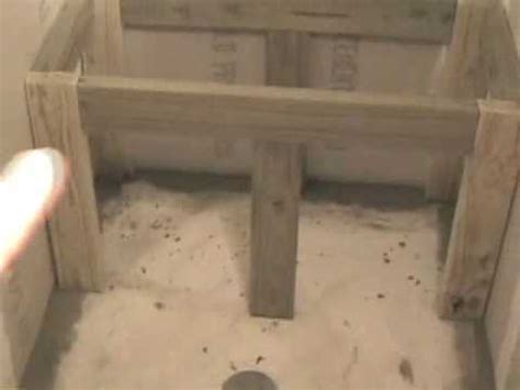 Home decorating ideas and interior design. build or building a shower bench - YouTube