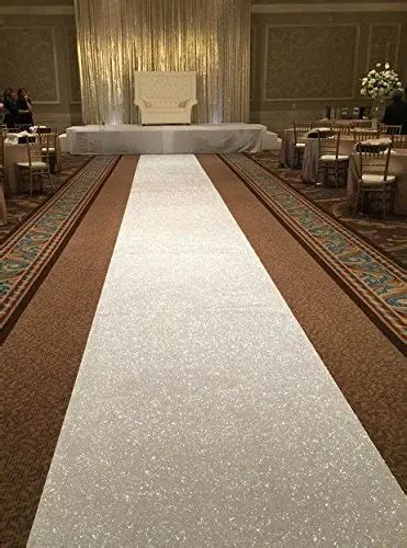 2017 Newest 4ftx25ft White Wedding Aisle Vip Carpet Runner For Church