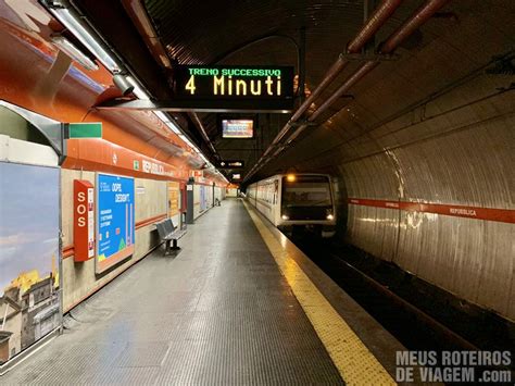 O Metrô De Roma E Outros Meios De Transporte Público Meus Roteiros De