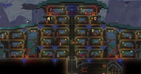 Building a house is one of the first things you'll do in terraria, and one of the most important steps towards survival. Terraria - Compact Housing Complex (All NPCs)