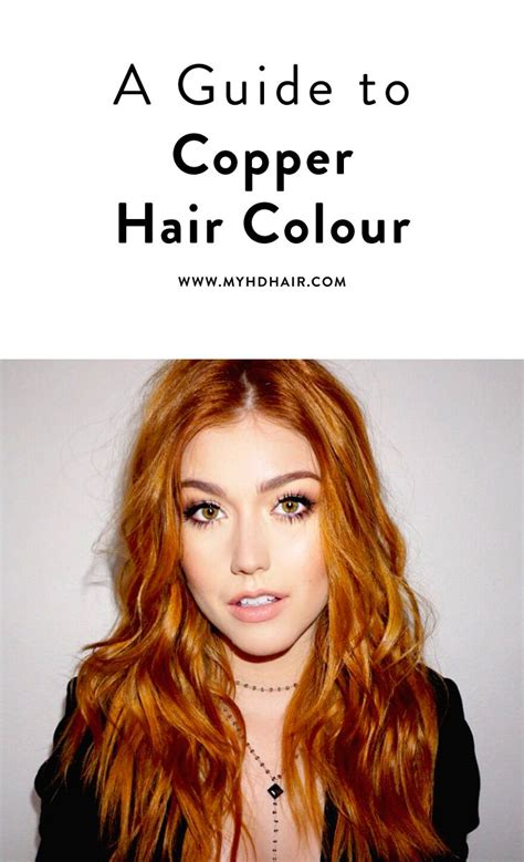 A Guide To Copper Hair Colour | Copper hair color, Copper blonde hair color, Copper hair