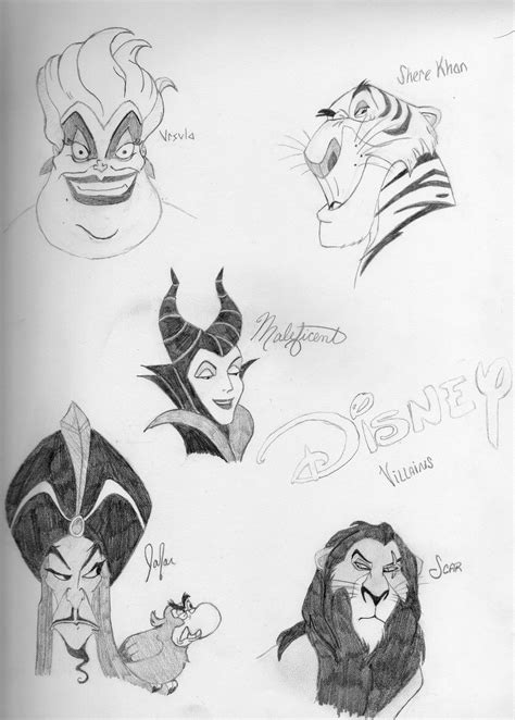 Disney Villains By Somebodysdollbaby On Deviantart