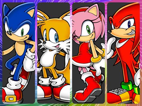 Sonic And Friends By Sonamy On Deviantart