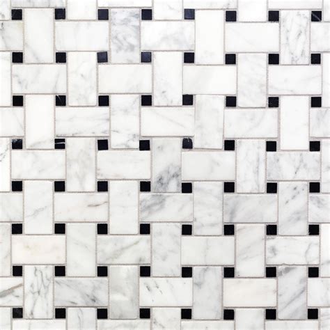 1 38 X 2 Marble Basketweave Mosaic Wall Floor Tile Artofit