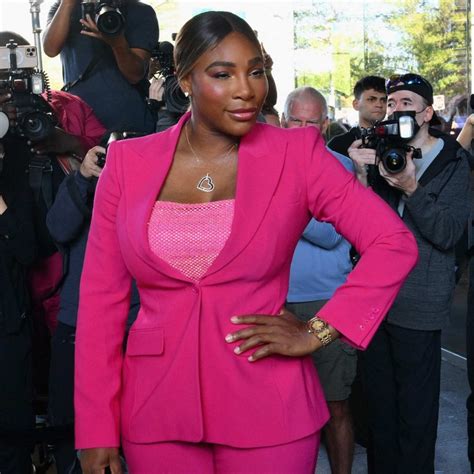 Tennis Star Serena Williams Serves Up New S By Serena Collection At New York Fashion Week After