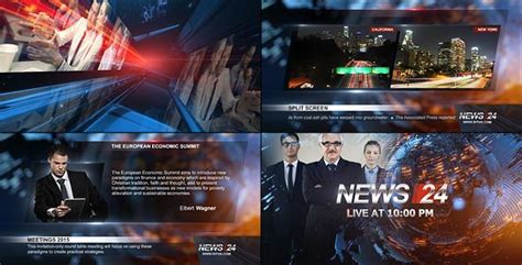 The package includes all the graphics you need to create an outstanding look for your news. Broadcast Design - News 24 Package | Broadcast, Videohive ...