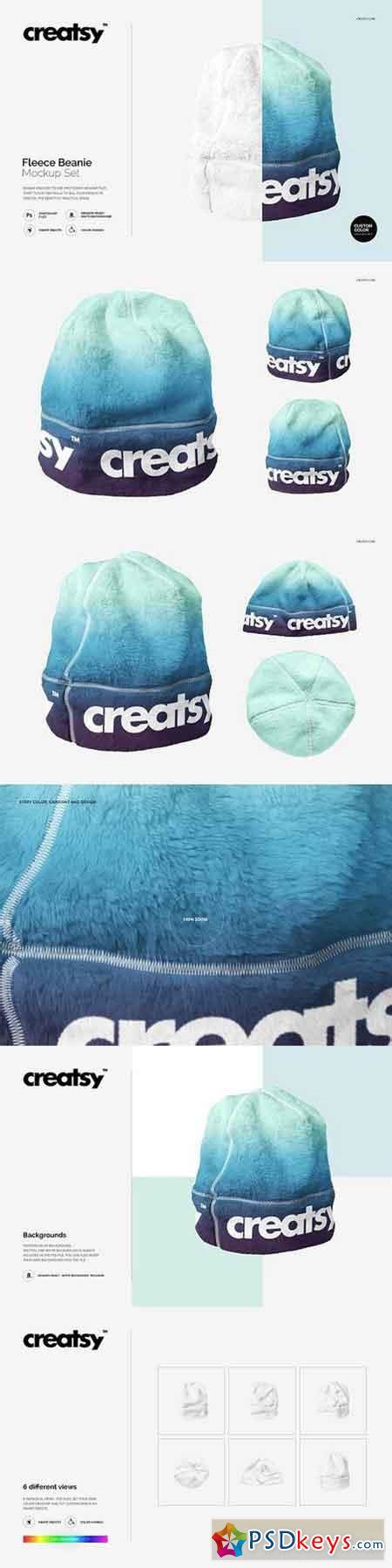 Download Fleece Beanie Mockup Set 1447480 » Free Download Photoshop Vector Stock image Via Torrent ...