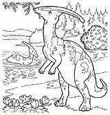 Parasaurolophus Coloring Pages Dinosaur Dinosaure Printable Dinosaurs Coloriage Sheets Imprimer Color Print Kids Crafts Animal Dessin Gif Book Dinosaurier Couple sketch template