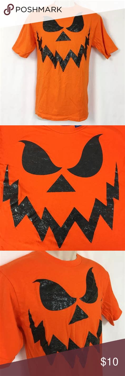 Halloween T Shirt Pumpkin Scary Jack O Lantern S Halloween Graphic