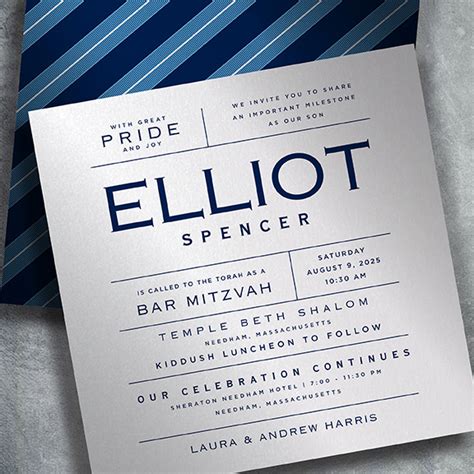 Dozens of online designs, all with instant rsvp tracking. Bar Mitzvah Invitations