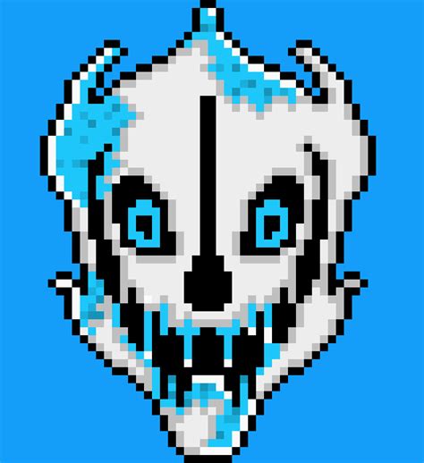 Gaster Blaster Cybernetic Ver Pixel Art Maker