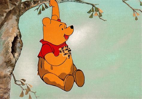 Winnie The Pooh And The Honey Tree 1966 French Postcard Flickr