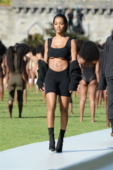 Kanyes Latest Yeezy Collection Included The Underboob Crop Top This