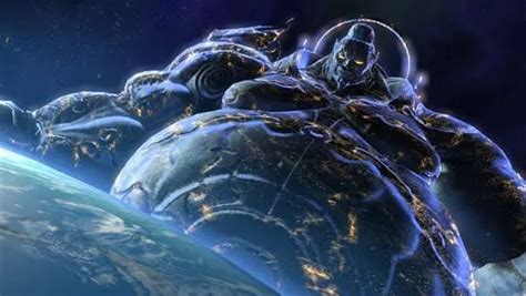 Asuras Wraths Planet Sized Boss Is One Of The Weaker Bosses In The