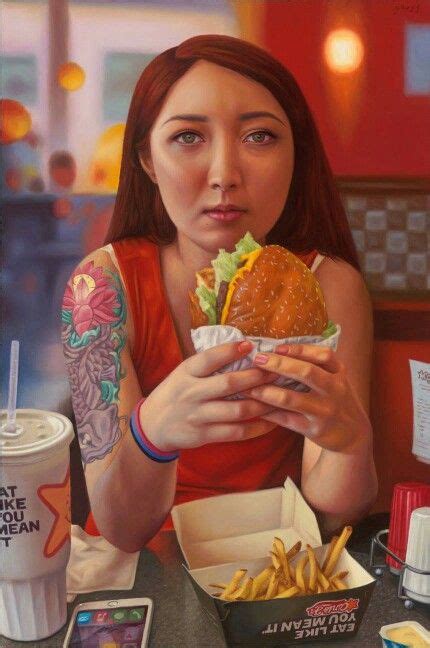 Eat Like You Mean It Oil On Canvas 2575 X 17 ©alex Gross 201 Ubu