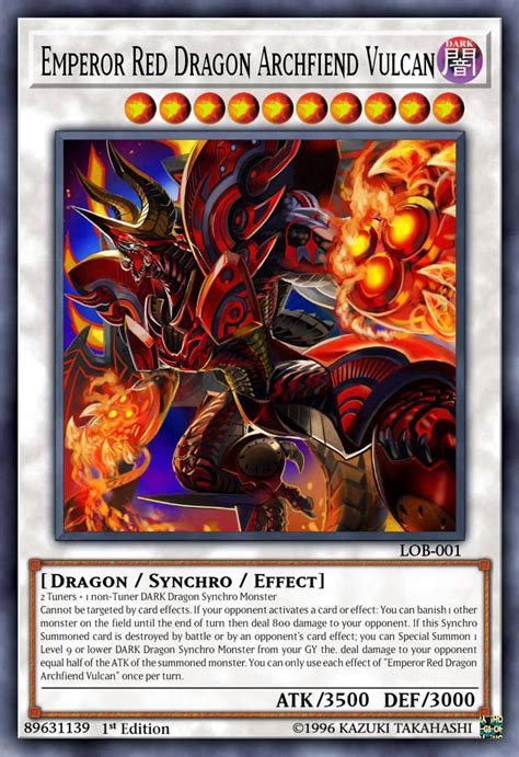 Emperor Red Dragon Archfiend Vulcan By Quicksilverinfinity On Deviantart