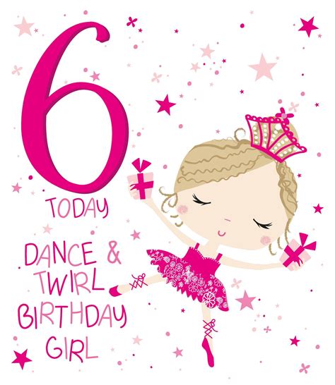6th Birthday 6th Birthday Girls Birthday Wishes For Kids Cool