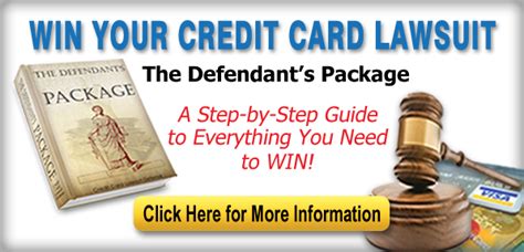 Let's face it — when it comes to debt, there can be consequences involved when you can't afford to make your monthly payment. Win Credit Card Lawsuit