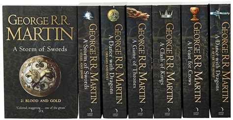 And the struggle for the iron throne begins. A Game of Thrones : The Complete Box Set of All 7 Books ...