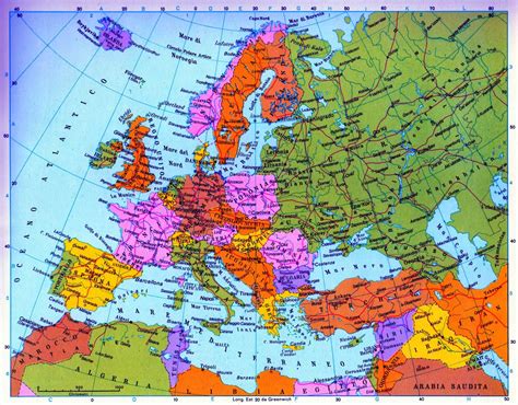 Cartina Geografica Dell Europa Mappa O Carta Europea Vrogue Co