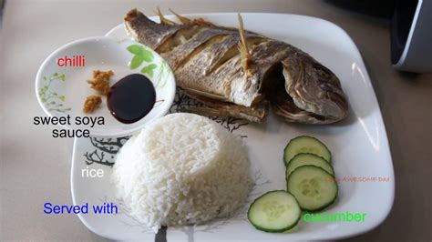 And believe me i have had a lot of fish. 2 whole snapper fish Airfry in Philips AirFryer XXL - Ikan ...