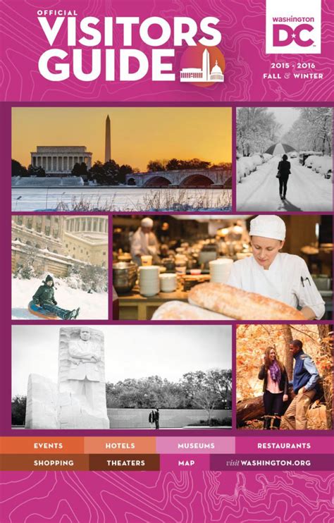Washington Dc Official Visitors Guide2020fall And Winter 2015 2016