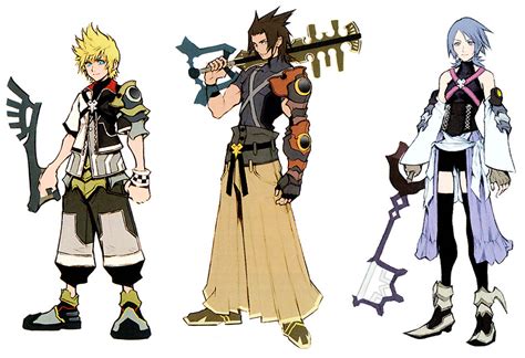 Heroes Concept Characters And Art Kingdom Hearts Birth