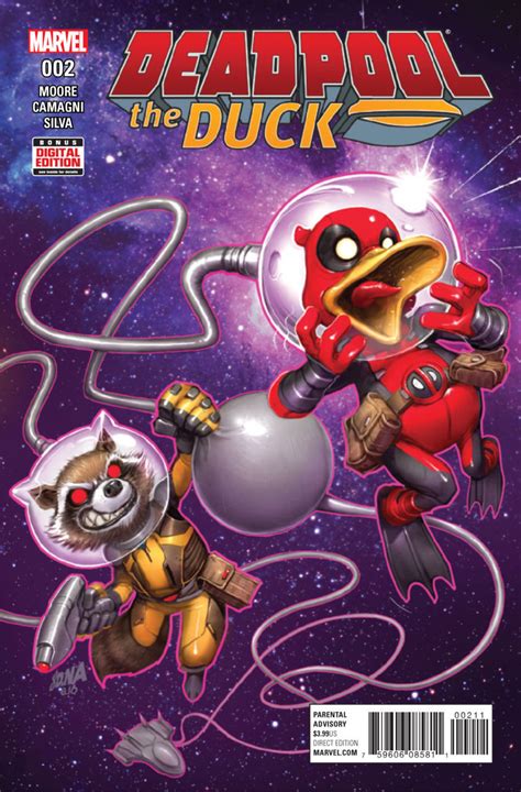 Deadpool The Duck 2016 2 Vfnm Rocket Raccoon