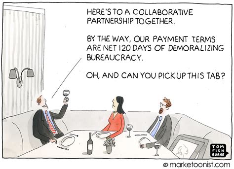 Spark creativity and serve as a springboard for ideas. Marketing Procurement cartoon | Marketoonist | Tom Fishburne