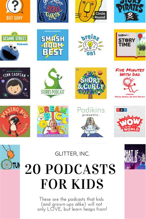 The 20 Best Podcasts For Kids Kids Podcasts Baby Kids