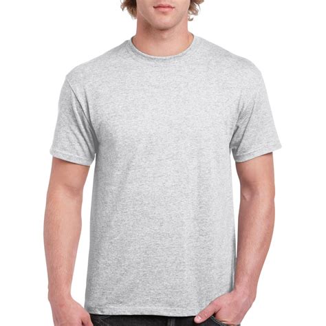Fealty Mens White Melange T Shirt Stylish And Eco Friendly