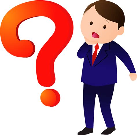 Business Man Question Mark Clipart Png Download Full Size Clipart