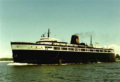 The Ss City Of Midland 41 Was A Train Ferry Serving The Ports Of