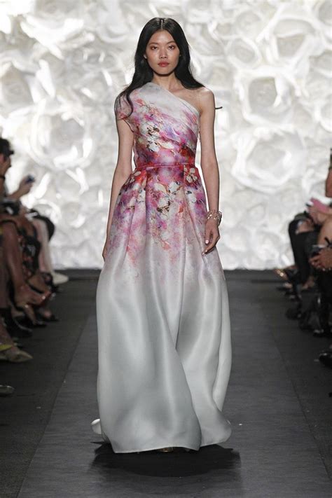 Off the shoulder wedding gown in a pale floral print by plum where to find floral wedding dresses? 20 Floral Wedding Dresses That Will Take Your Breath Away ...