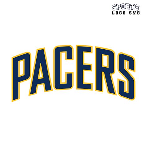Indiana Pacers Wordmark Svg Free Sports Logo Downloads