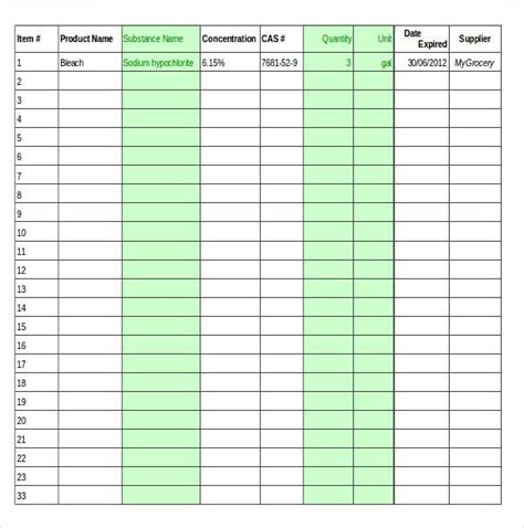Before launching the business, do your researc. Office Supply Inventory Templates | 10+ Free Xlsx, Docs ...
