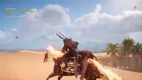 Assassins Creed Origins Flaming Horse Youtube