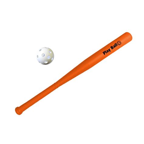 Promotional Plastic Baseball Bat W Ball Set Personalized With Your Custom Logo