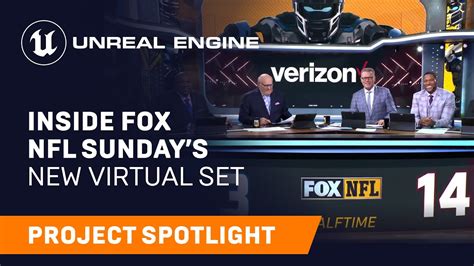 Applying Virtual Production To ‘fox Nfl Sunday Spotlight Unreal