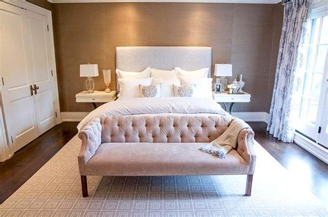 Stunning 57 gorgeous white and grey master bedroom ideas. Pink and Grey Bedrooms - Transitional - Bedroom