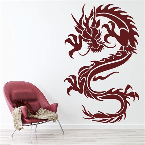 Chinese Dragon Wall Stickers Dragon Wall Art