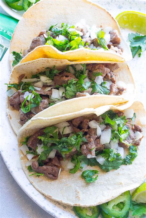 Carne Asada Street Tacos Easy And Quick Recipe Kathryns Kitchen