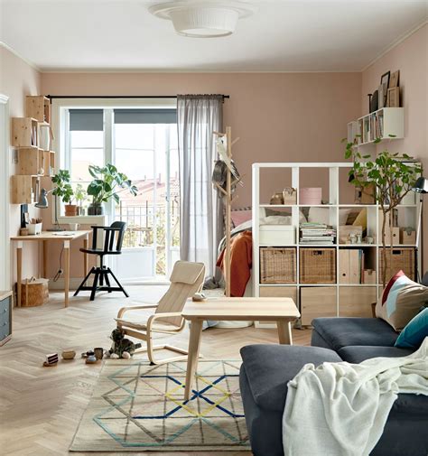 They're only seven inches deep, so you can fit them practically anywhere. IKEA Catalog 2016 | Open plan | Studio apartment design, Studio apartment decorating, Studio ...