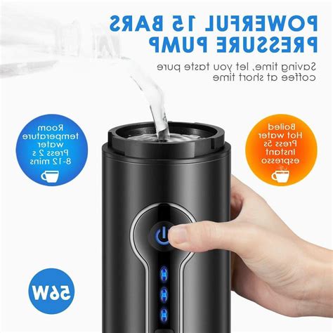 1 year warranty for the coffee machine only. Instant coffee maker Portable Nespresso Capsule Machine Travel