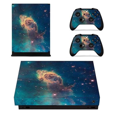 Space Galaxy Xbox One X Skin Sticker Wrap