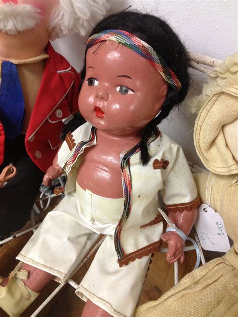 C Dianne Zweig Kitsch N Stuff Indian Dolls Antique Collection