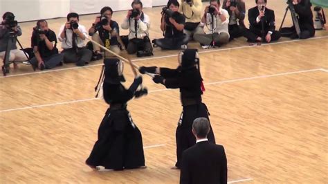 All Japan Kendo Tournament 2014 Q Final Hatakenaka Vs Nakano Youtube
