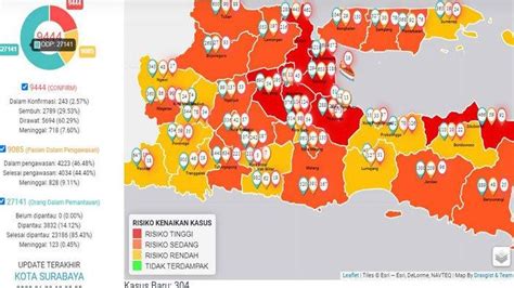 Update Virus Corona di Surabaya dan Jatim 21 Juni 2020 ...