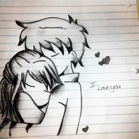 Cute couple art anime love couple. Resultado de imagen para cute chibi couple hugging drawing ...