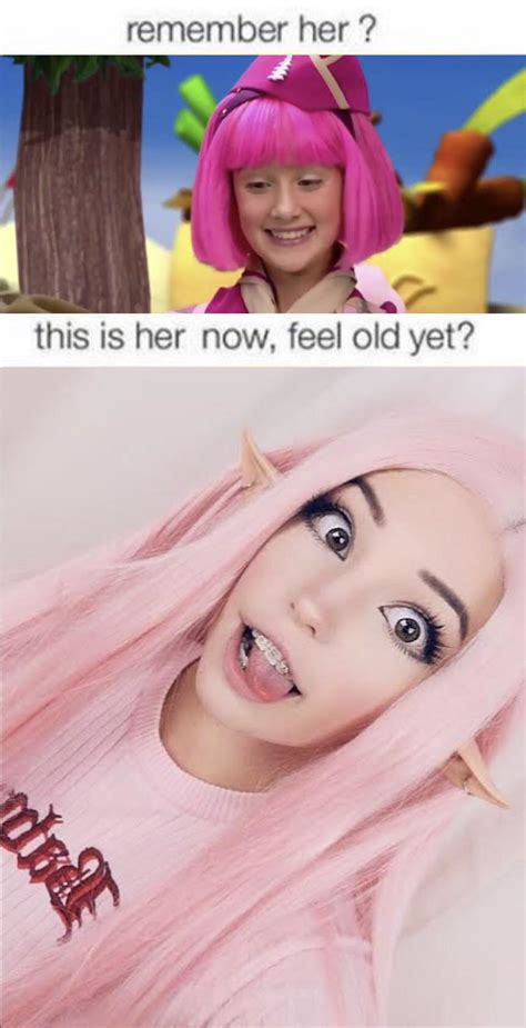 Belle Delphine Was On Lazy Town Confirmed Memes